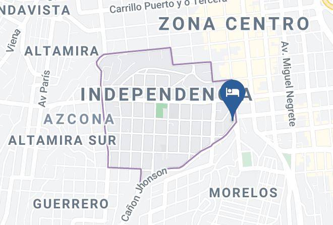 Tijuana - Hotel Plaza Hermosa Maps