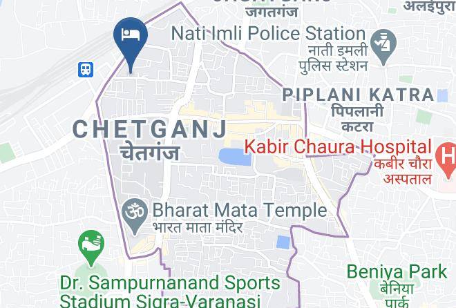 Varanasi - Hotel Plaza Inn Maps