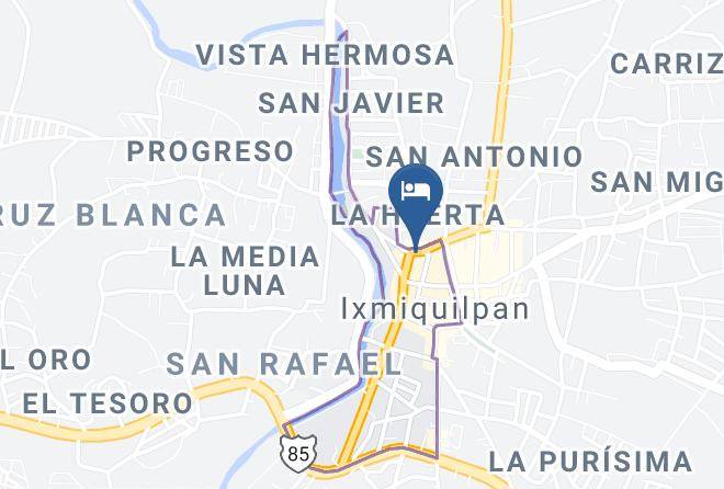 Ixmiquilpan - Hotel Plaza Isabel Maps
