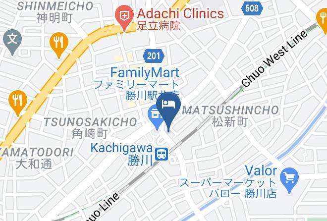 Kasugai City - Hotel Plaza Kachigawa Maps