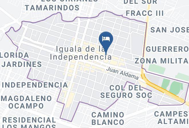 Iguala De La Independencia - Hotel Plaza Las Fuentes Maps