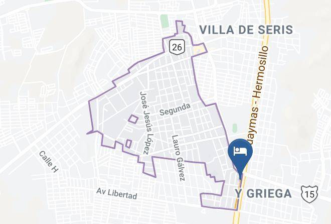 Hermosillo - Hotel Plaza Las Quintas Maps