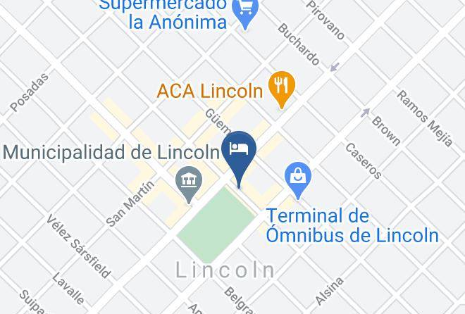 Lincoln - Hotel Plaza Maps