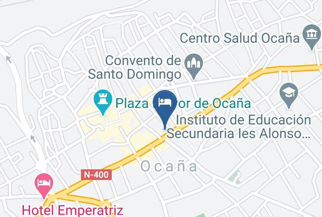 Toledo - Hotel Plaza Mayor Ocana Maps