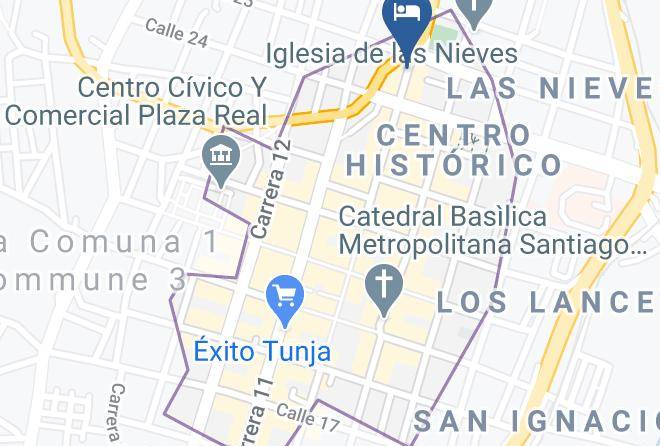 Hotel Plaza Muisca Map