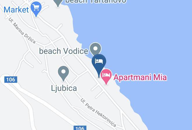 Pag - Hotel Plaza Maps
