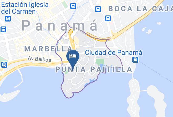 San Francisco - Hotel Plaza Paitilla Inn Maps