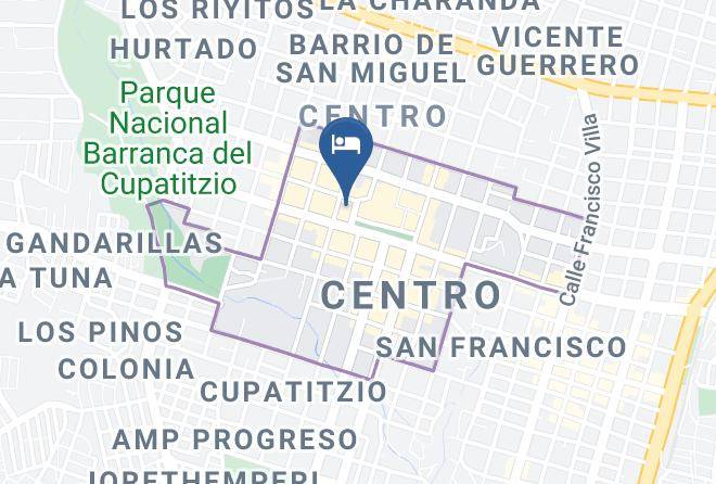 Uruapan - Hotel Plaza Uruapan Maps