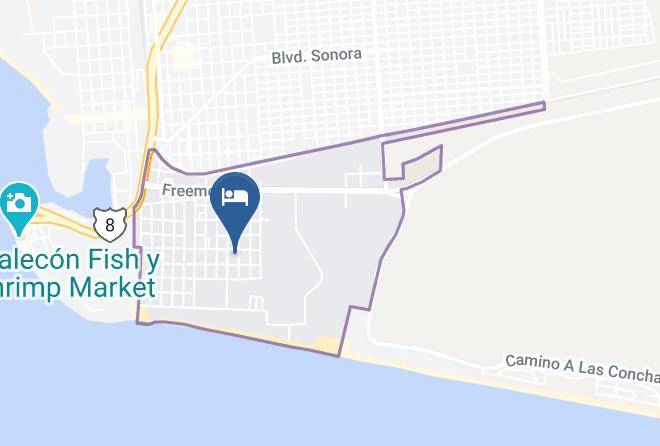 Puerto Penasco Municipality - Hotel Plaza Penasco Maps