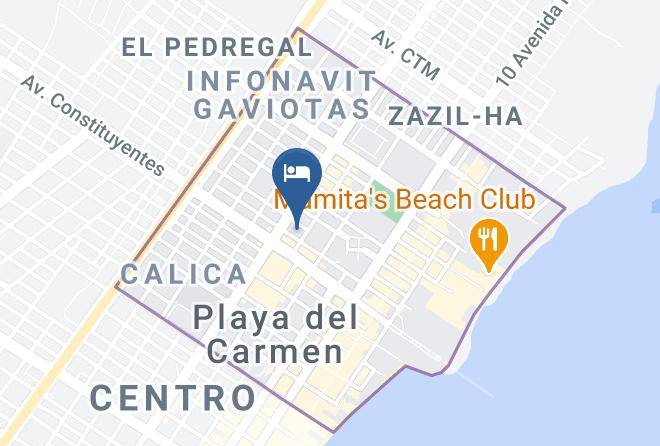 Solidaridad - Hotel Plaza Playa Maps