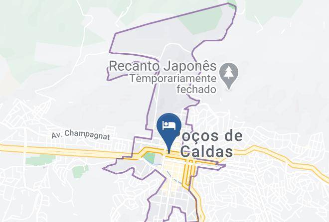 Pocos De Caldas - Hotel Plaza Pocos De Caldas Maps