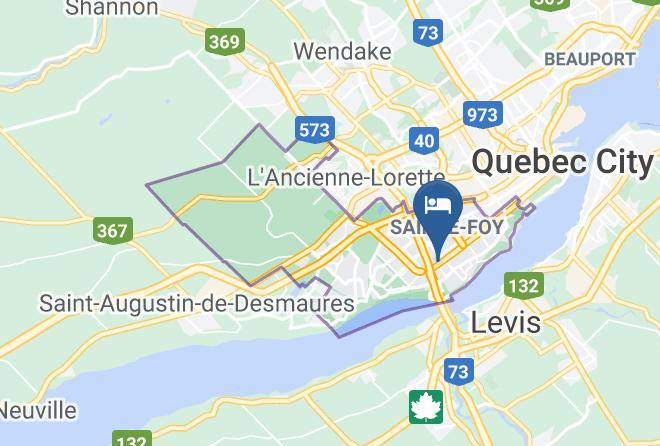Capitale Nationale - Hotel Plaza Quebec Maps