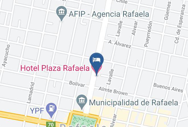 Castellanos Department - Hotel Plaza Rafaela Maps