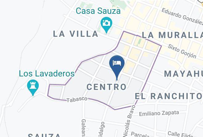 Tequila - Hotel Plaza Rubio Maps
