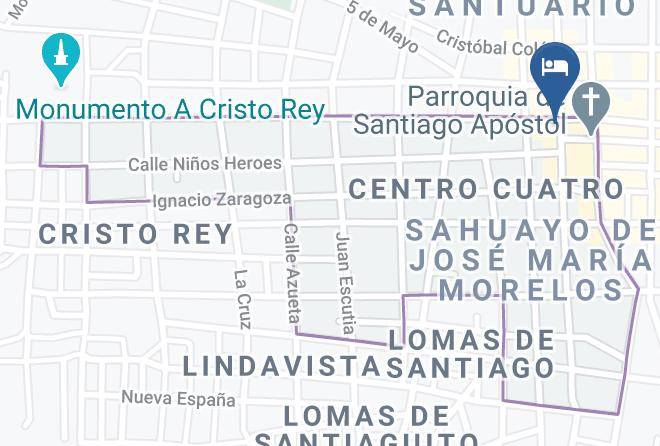 Sahuayo - Hotel Plaza Sahuayo Maps