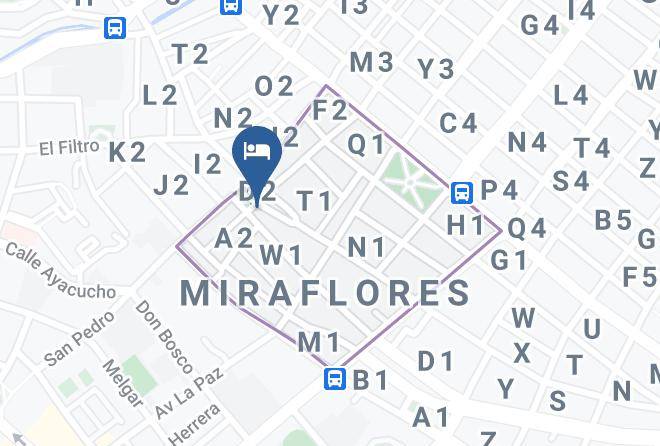 Miraflores - Hotel Plaza San Antonio Arequipa Maps