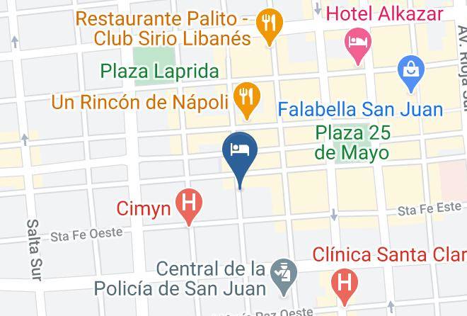 San Juan - Hotel Plaza San Juan Maps