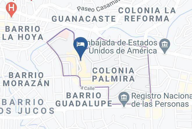 Distrito Central - Hotel Plaza San Martin Maps