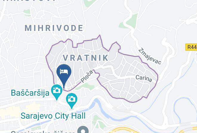 Sarajevo - Hotel Plaza Sarajevo Maps
