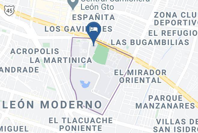Leon - Hotel Stadium Maps