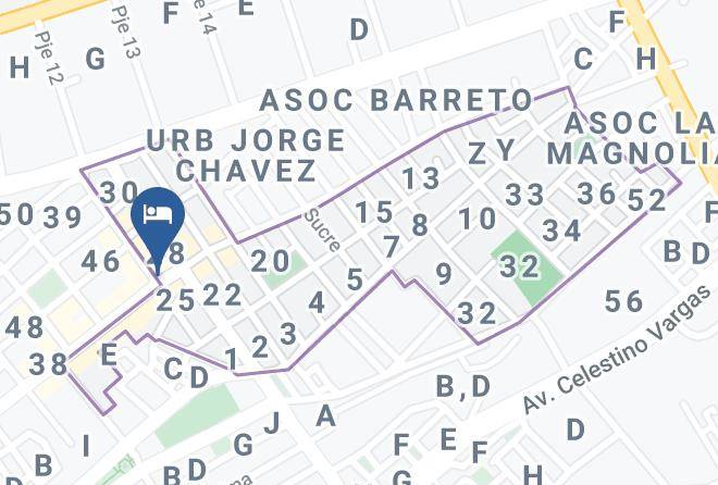 Tacna - Hotel Plaza Sur Maps