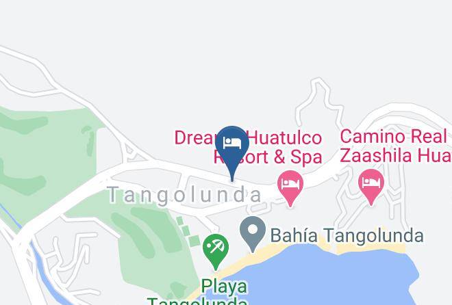 Santa Maria Huatulco - Hotel Plaza Tangolunda Maps