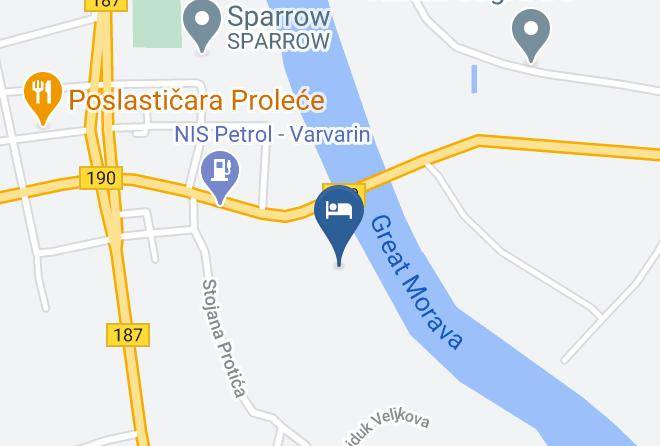 Rasinski - Hotel Plaza Varvarin Maps