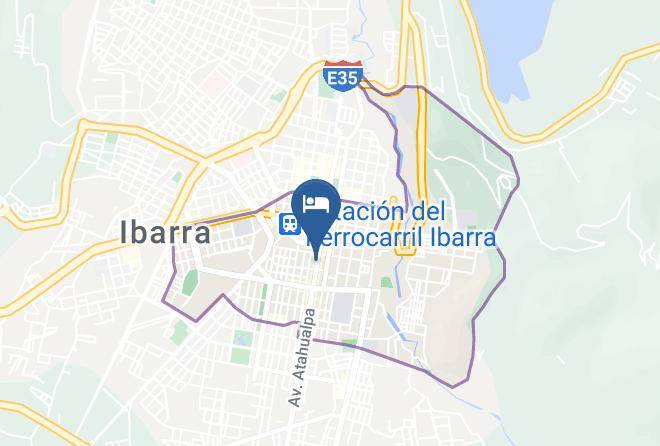 Ibarra - Hotel Plaza Victoria Maps