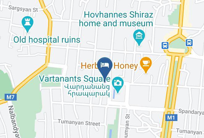 Gyumri - Hotel Plaza Viktoria Maps