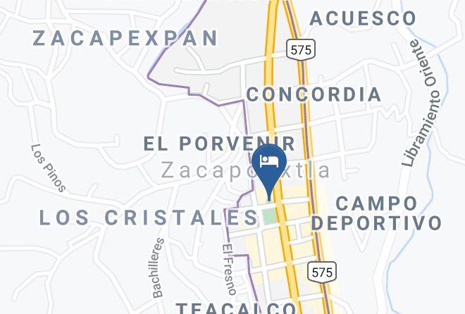 Zacapoaxtla - Hotel Plaza Maps