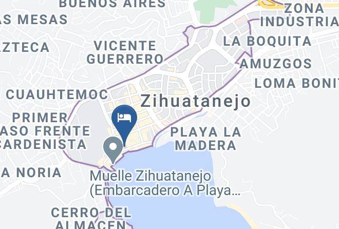 Jose Azueta - Hotel Plaza Zihua Maps