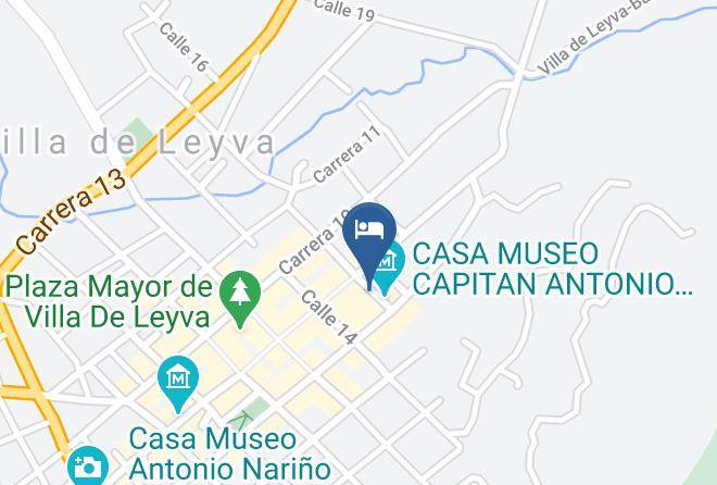 Villa De Leyva - Hotel Plazuela De San Agustin Maps