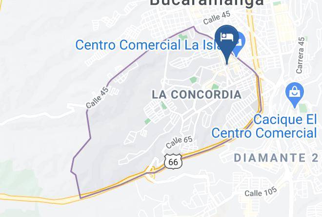 Bucaramanga - Hotel Plazuela Real Maps