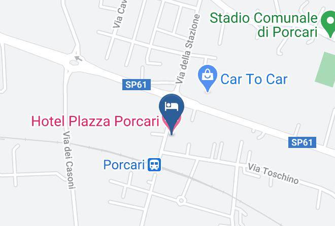 Lucca - Hotel Plazza Porcari Maps