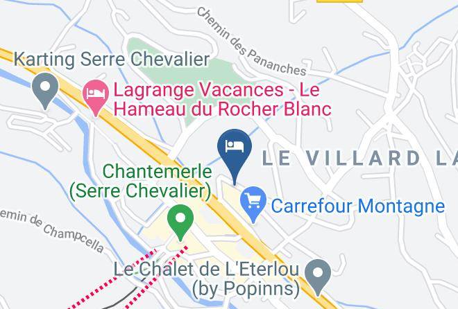 Hautes Alpes - Hotel Plein Sud Maps