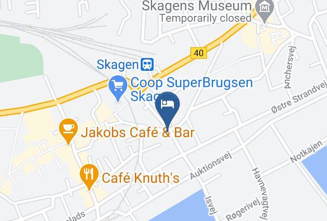 Skagen - Hotel Plesner Maps