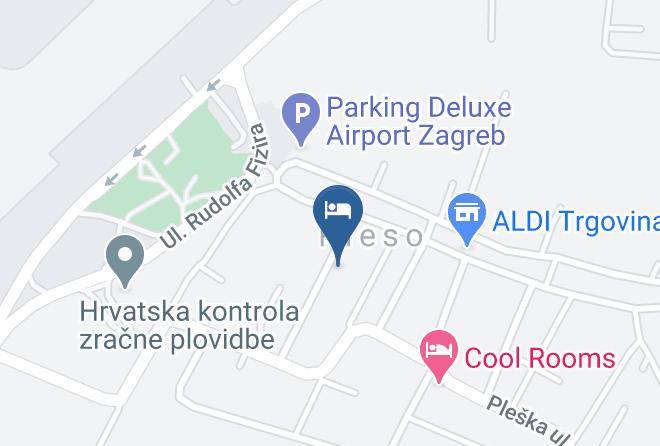 Velika Gorica - Hotel Pleso Maps