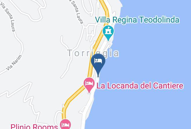 Como - Hotel Plinio Au Lac Maps