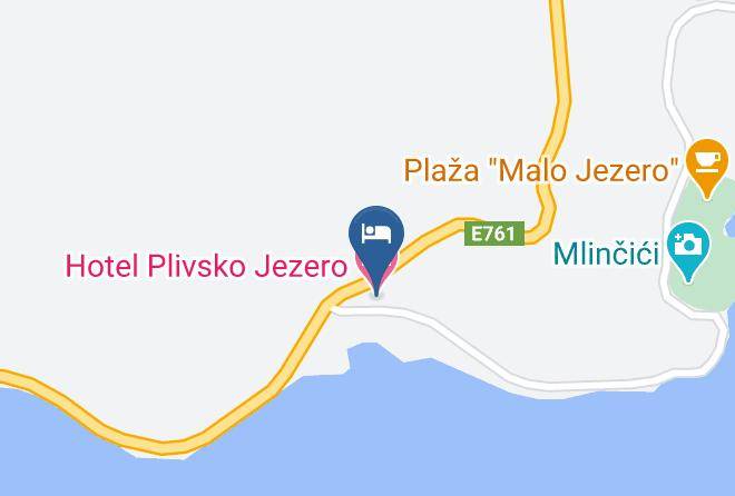 Srednjobosanski - Hotel Plivsko Jezero Maps