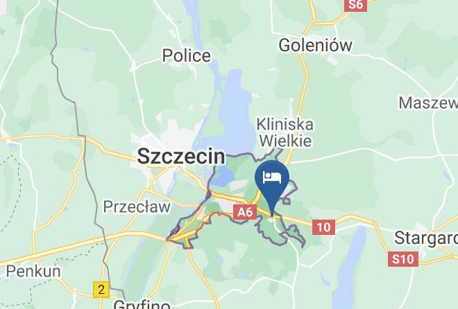 Szczecin - Hotel Plonia Szczecin Maps