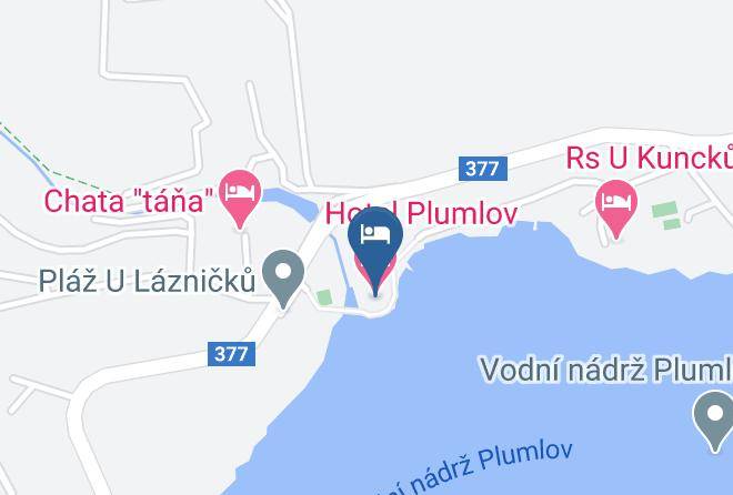 Hotel Plumlov Map