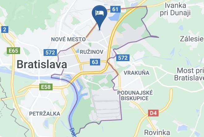 Bratislava Ruzinov - Hotel Plus Bratislava Maps
