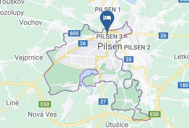 Pilsen - Hotel Plzen Maps