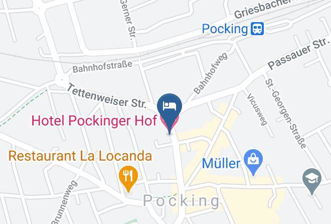 Passau - Hotel Pockinger Hof Maps