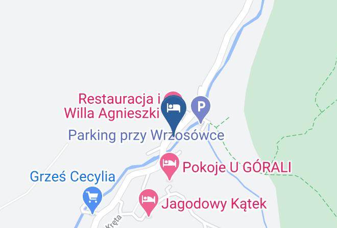 Jelenia Gora - Hotel Pod Debem Maps