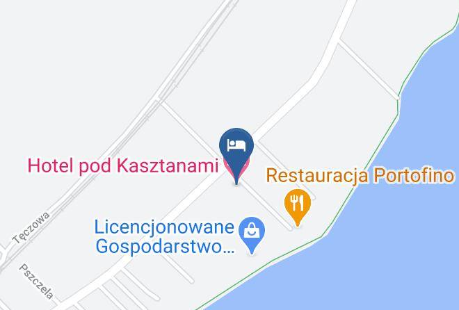 Hotel Pod Kasztanami Map