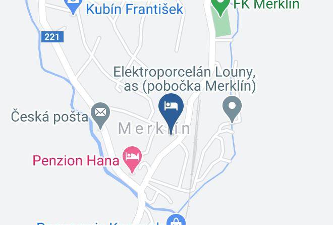 Carlsbad - Hotel Pod Lesem Maps