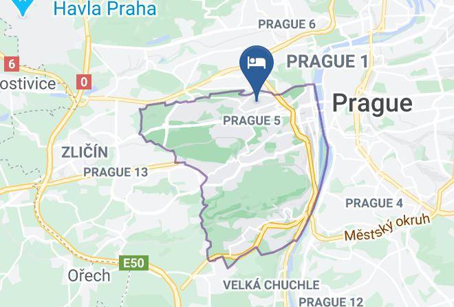 Prague - Hotel Pod Lipkami Maps