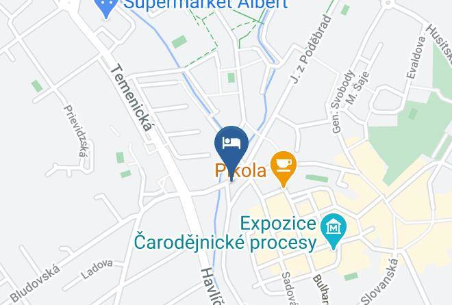Sumperk - Hotel Pod Radnici Maps