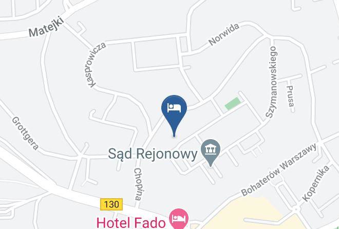 Gorzow Wielkopolski - Hotel Pod Sloncem Maps